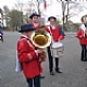 Musikantar frå Bryne skulekorps lager stemning Musikantar frå Bryne skulekorps lager stemning